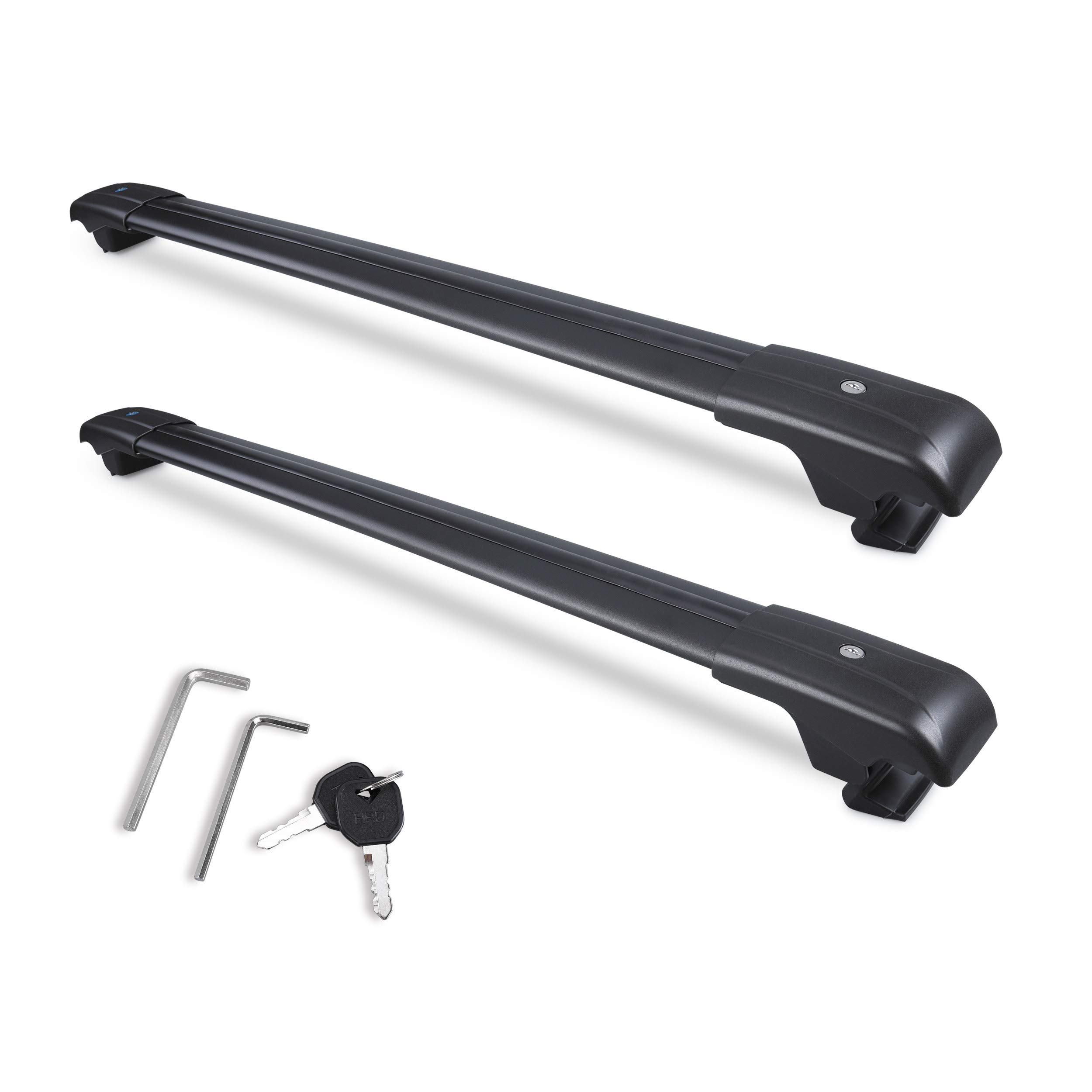 Autekcomma Heavy Duty Lockable Roof Rack Cross Bars