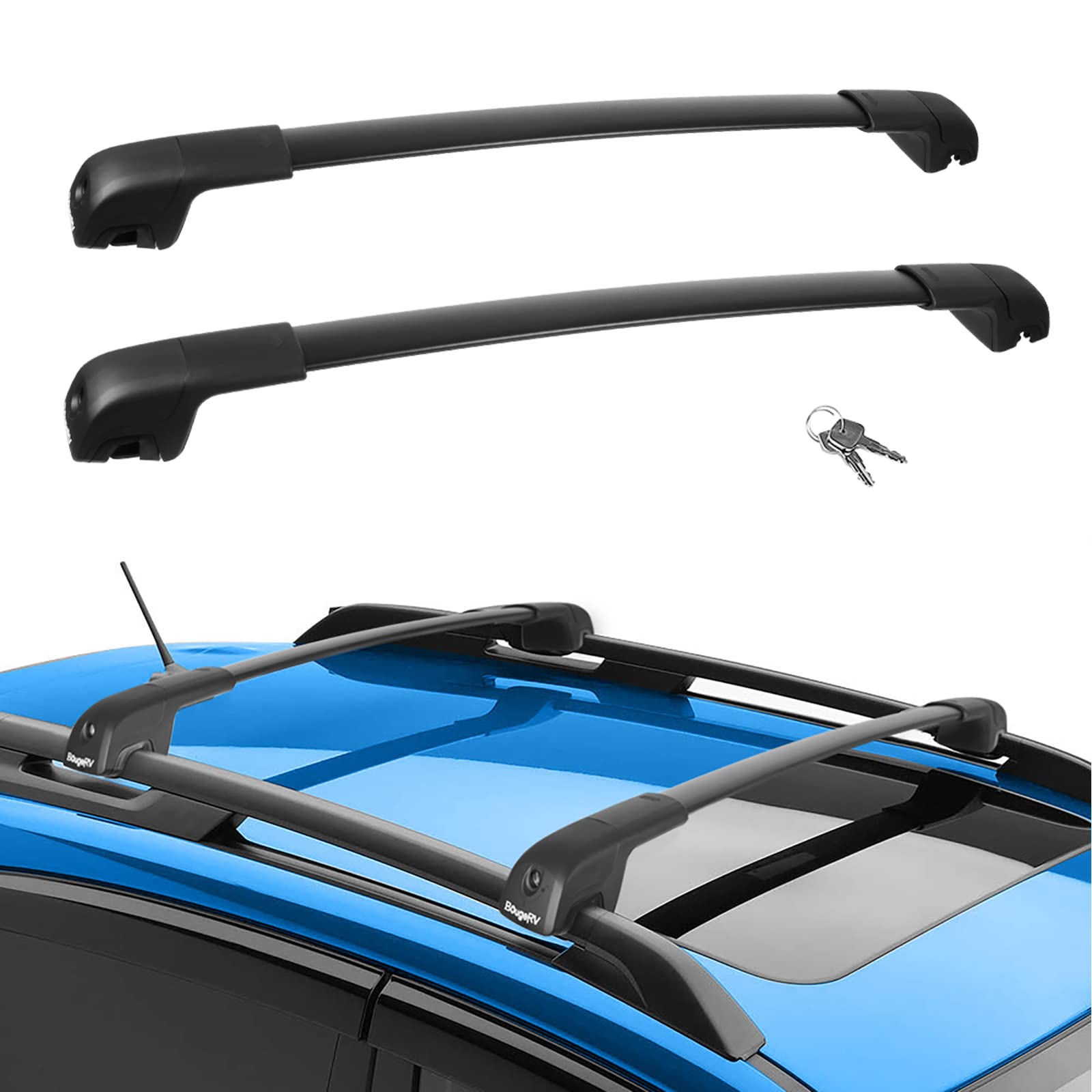 BougeRV Car Roof Rack Cross Bars