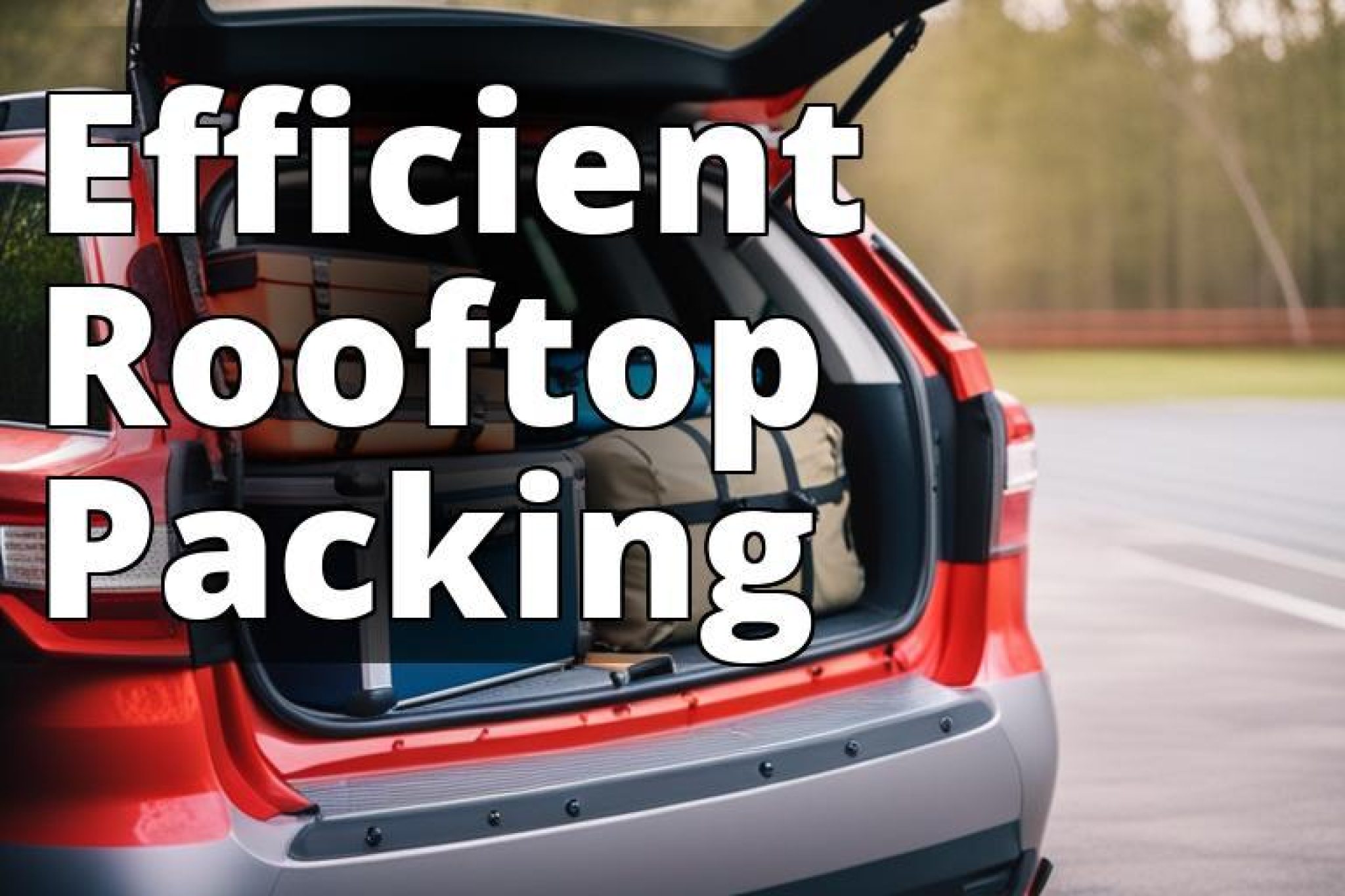 The Ultimate Guide to Packing a Rooftop Cargo Box for Your Camping