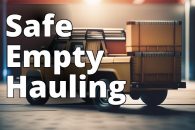 Driving with an Empty Cargo Box: When Less is More